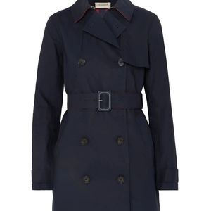 By Malene Birger Navy Trench, Size 44